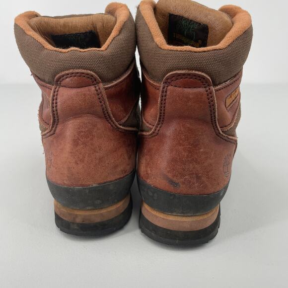 Vintage Timberland Women Gore-Tex Euro Hiker Boots (90365) Women US 6.5 - Picture 3 of 10